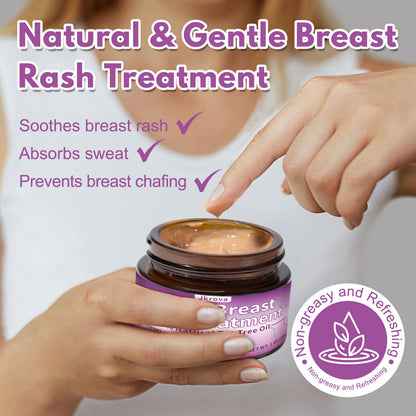 Under Breast Rash Relief Cream With Tea Tree Oil
