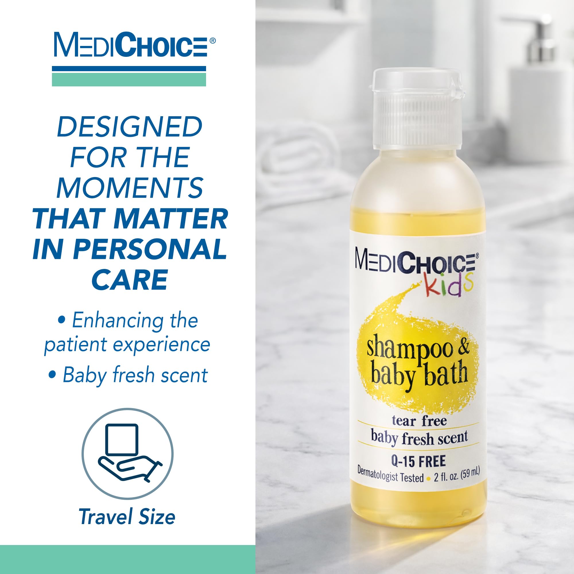 Travel Size Baby Shampoo & Bath Gel