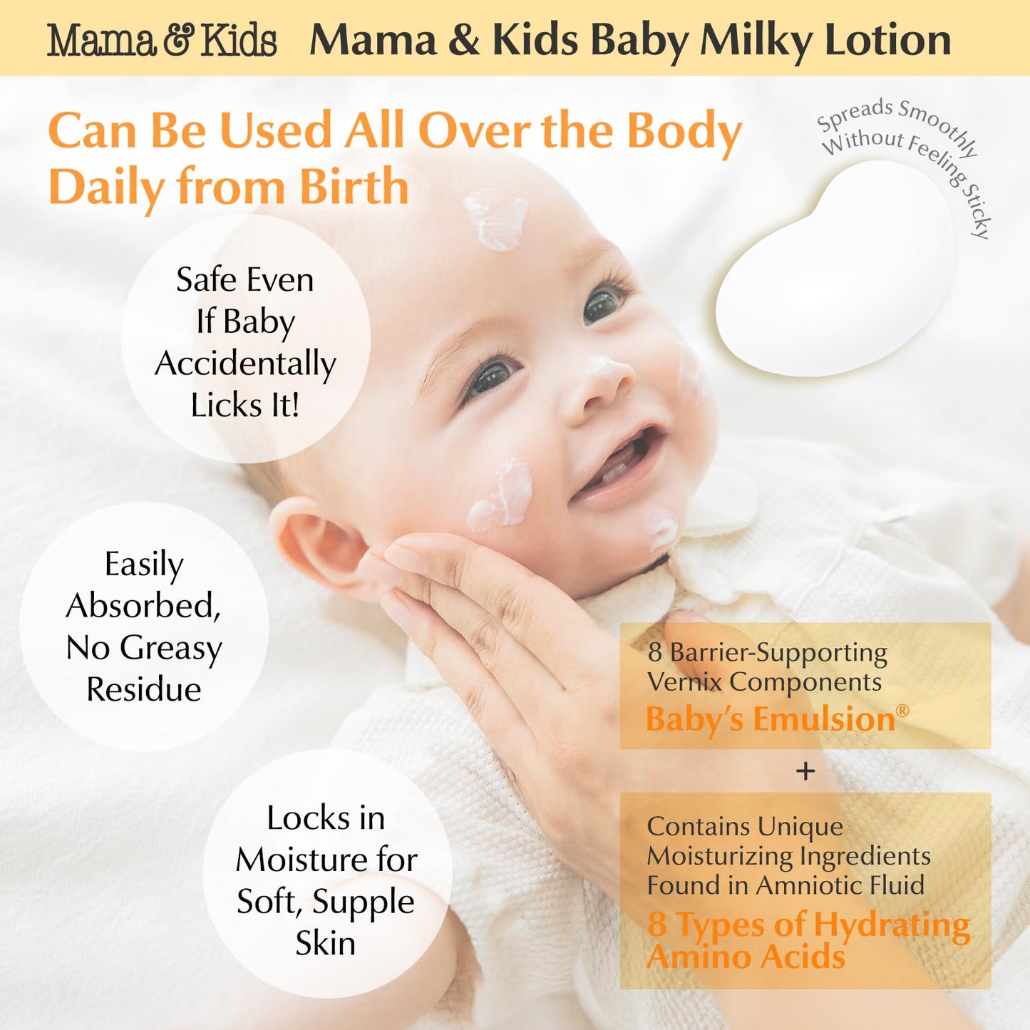 Baby Milky Lotion Moisturizing Care