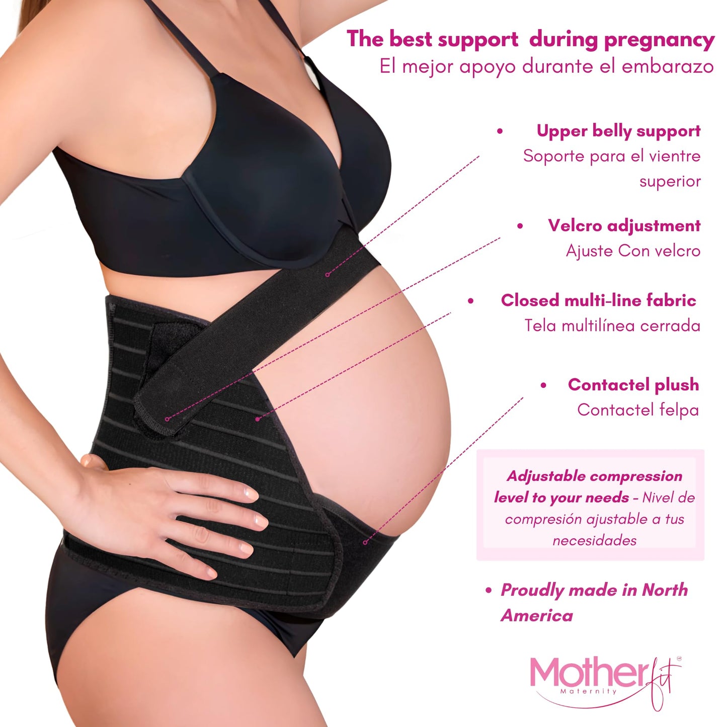 Pregnancy Belly Support Band Adjustable Maternity Belt