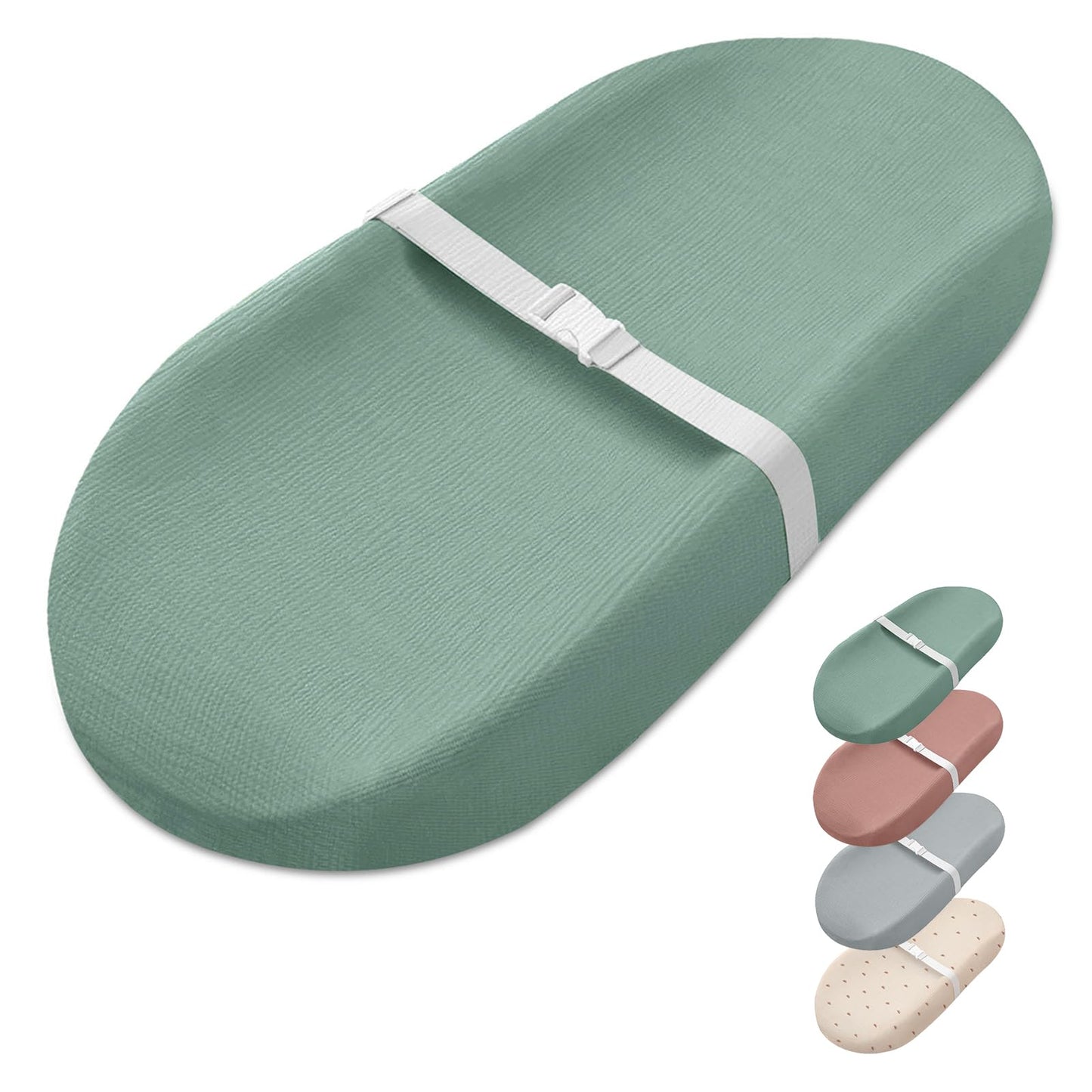 Muslin Baby Changing Pad Waterproof Foam Liner