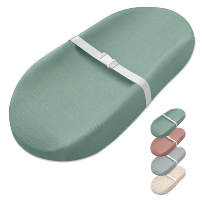 Muslin Baby Changing Pad Waterproof Foam Liner
