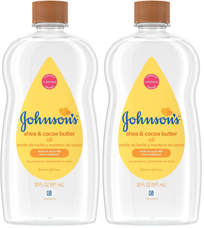 Baby Oil With Shea & Cocoa Butter