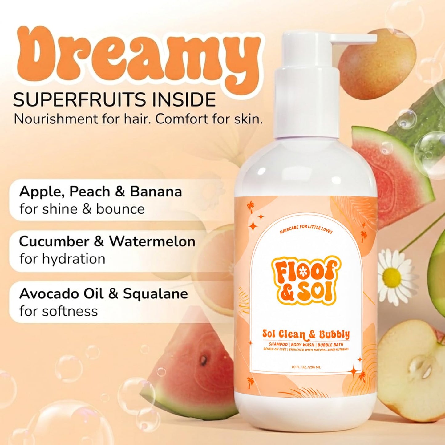Baby Shampoo & Body Wash With Avocado Oil