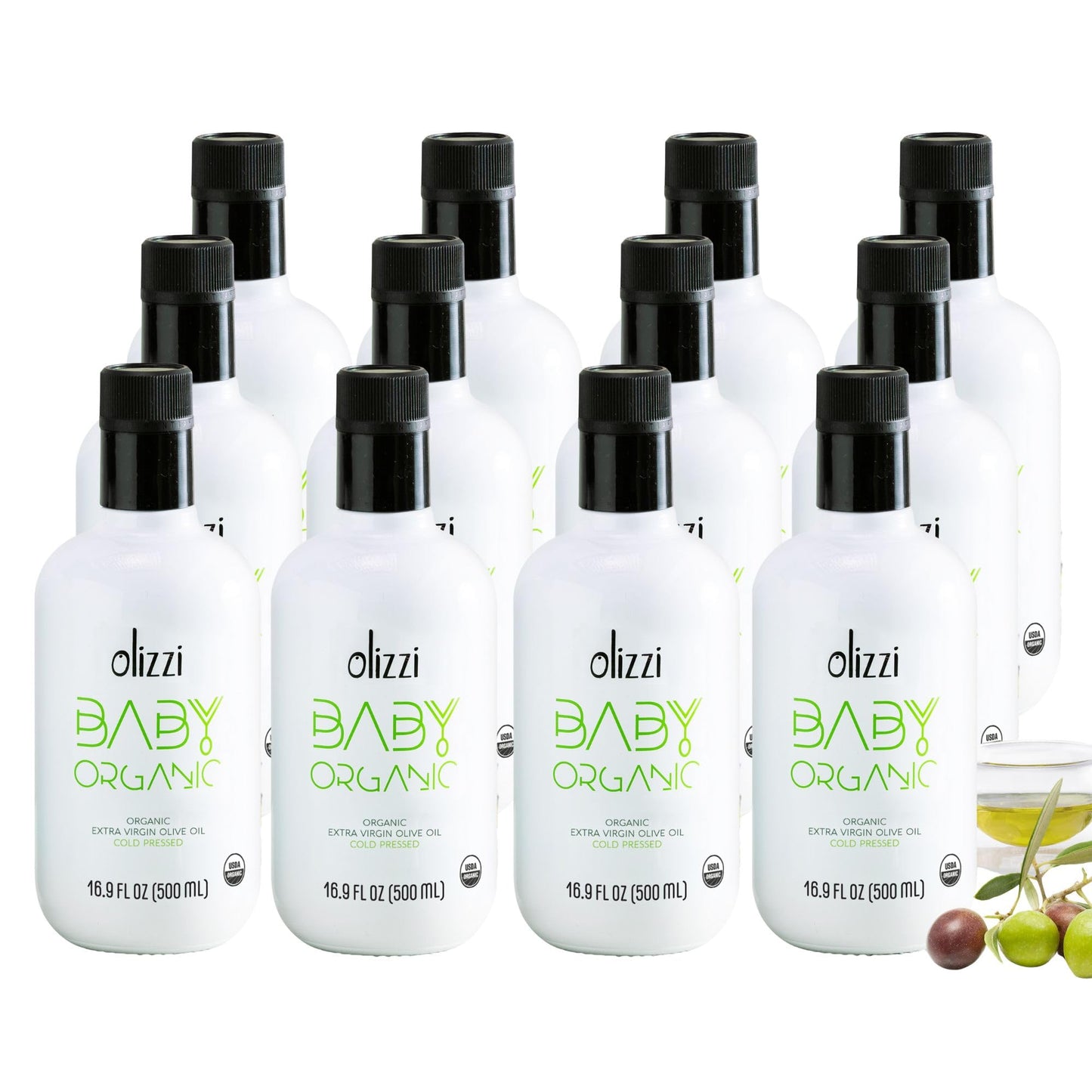 Organic Baby Olive Oil Cold Pressed 16.9oz
