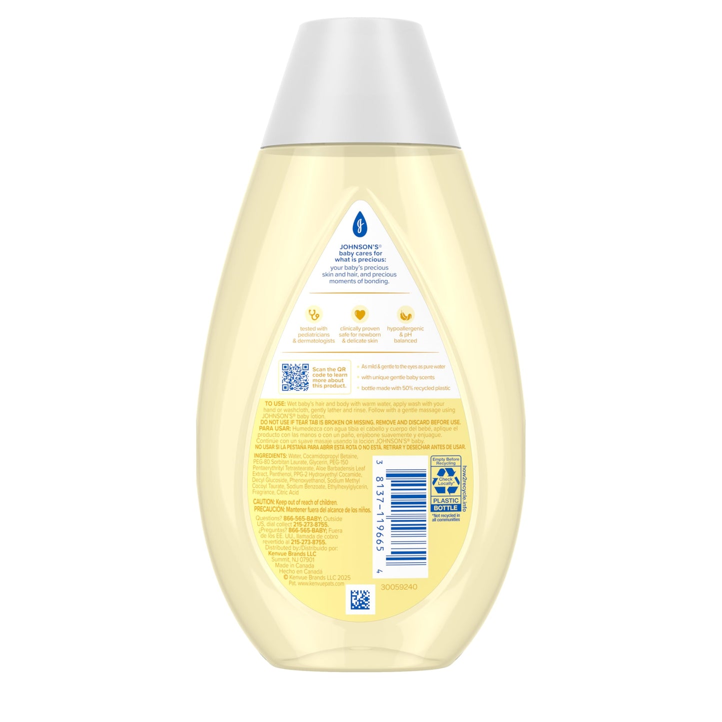 Gentle Head-To-Toe Baby Wash & Shampoo