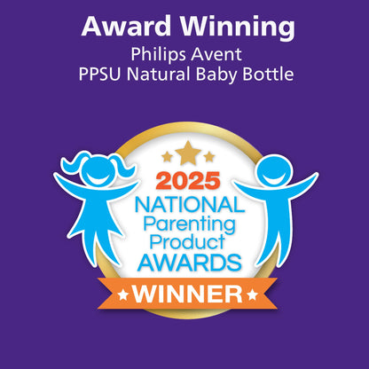 PPSU Natural Baby Bottles Medium Flow Nipples