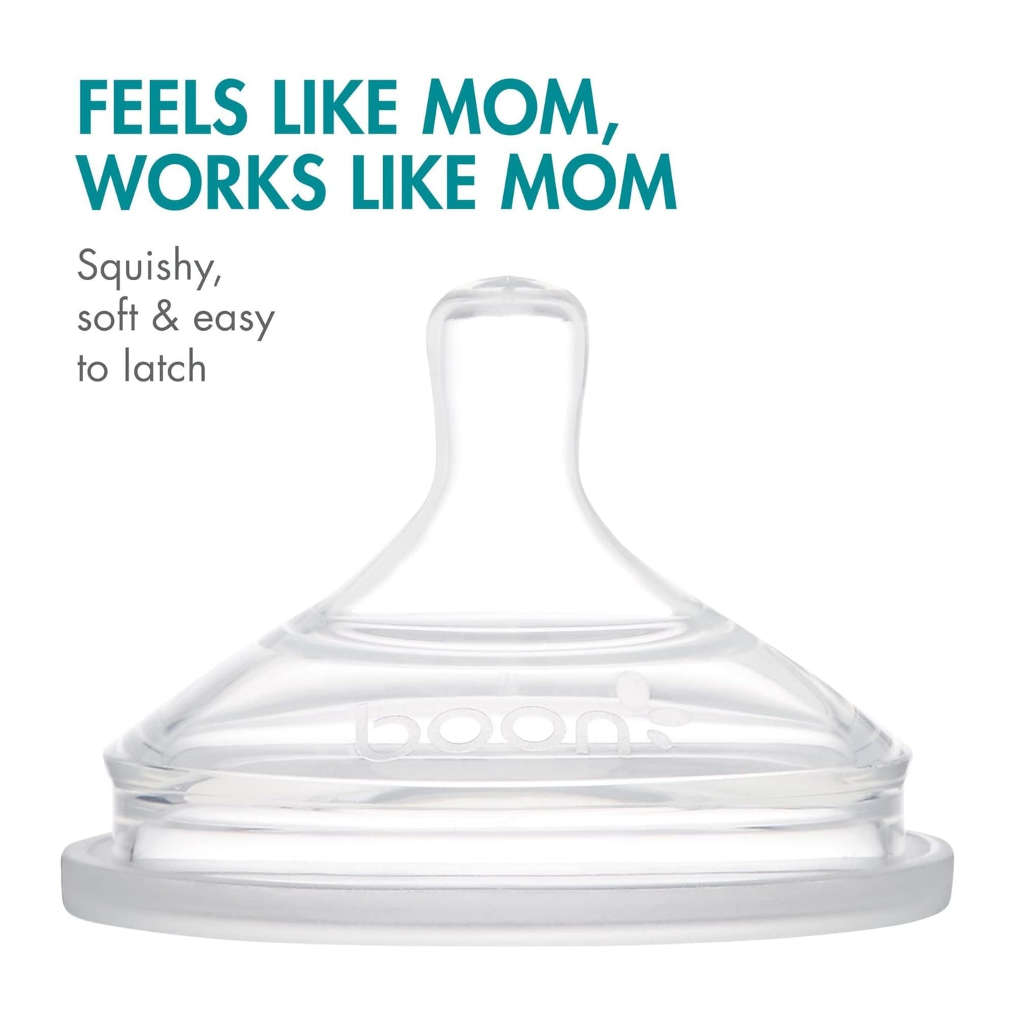 Boon Nursh Reusable Silicone Pouch Baby Bottles
