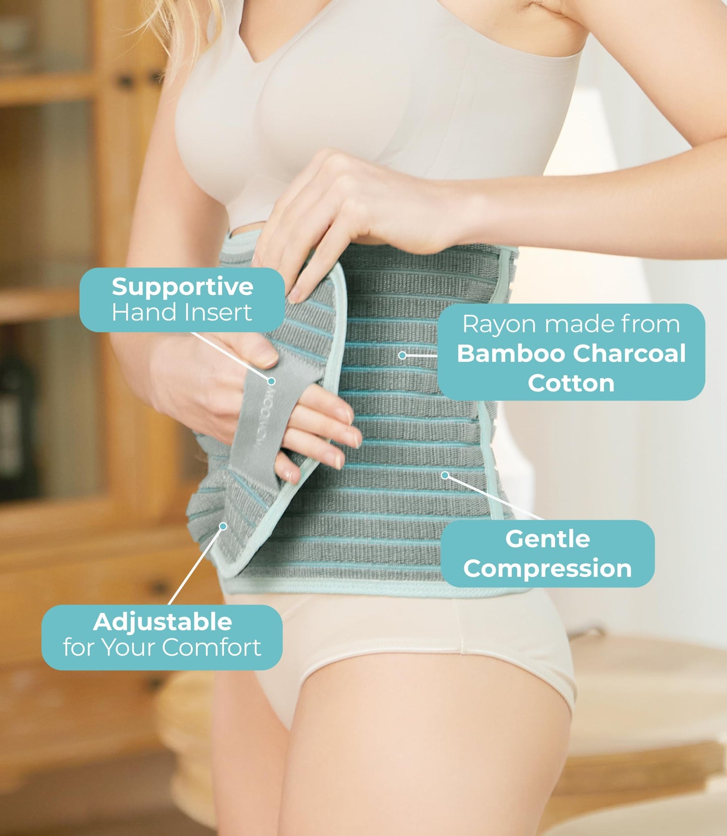 Postpartum Belly Support Belt Pregnancy Recovery Wrap