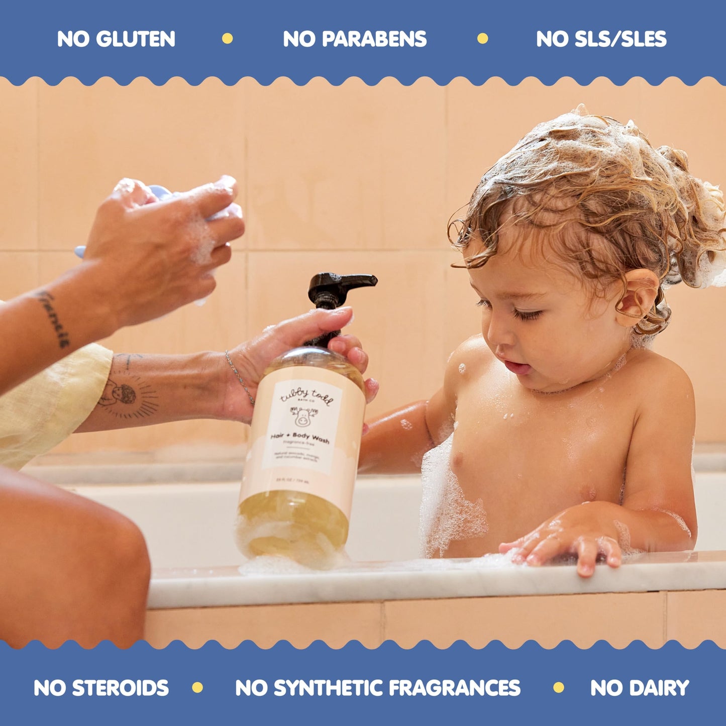 Baby Hair & Body Wash Shampoo
