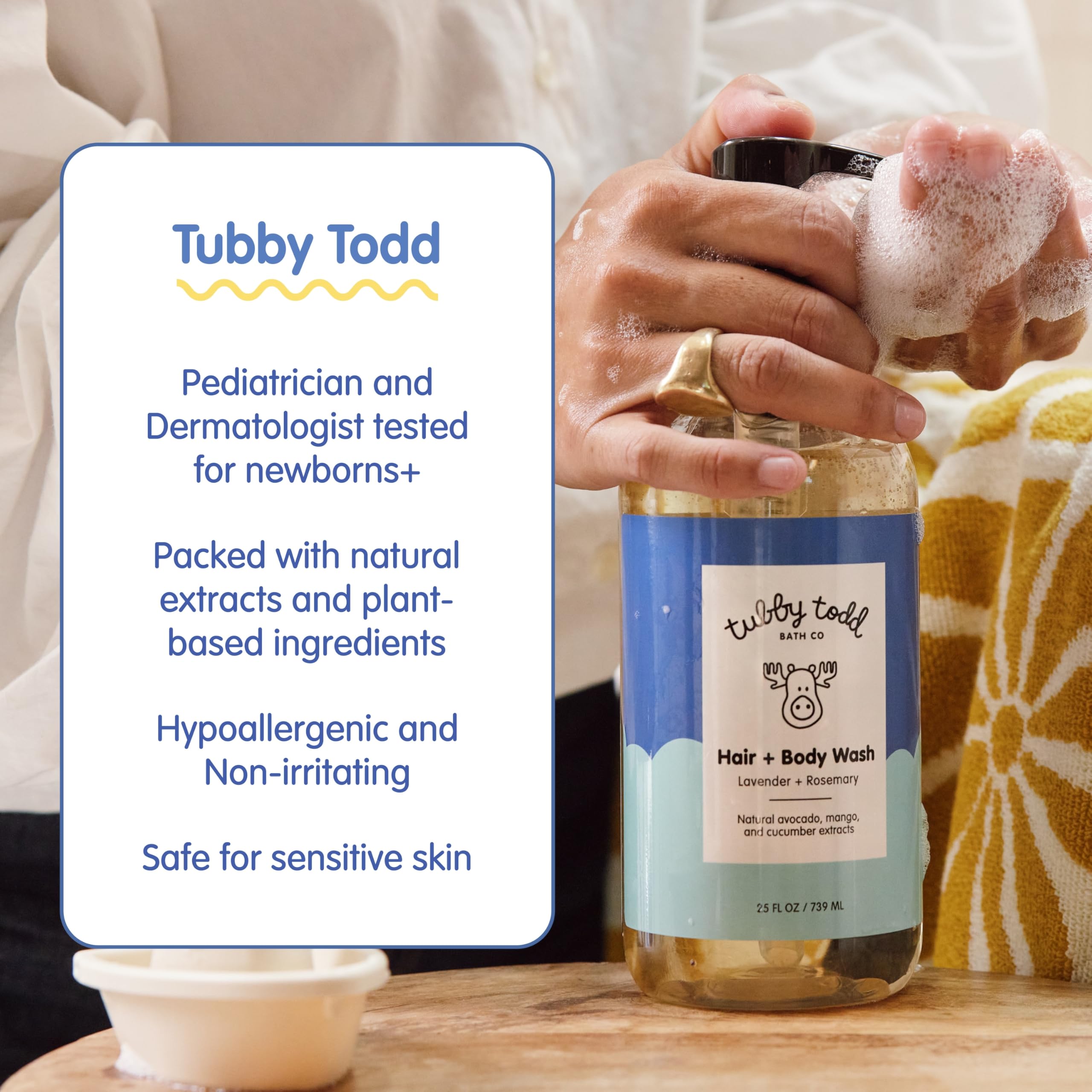 Baby Hair & Body Wash Shampoo