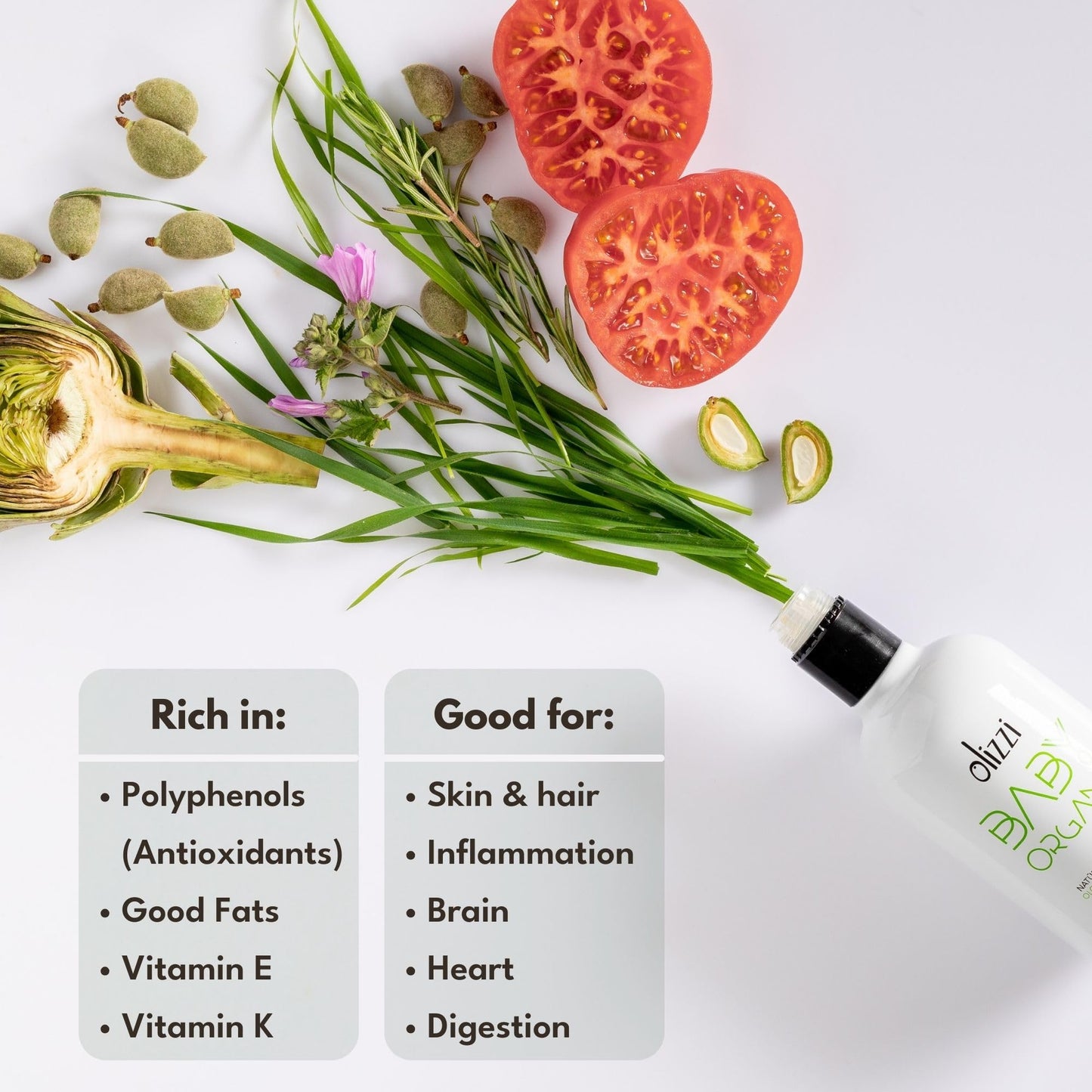 Organic Baby Olive Oil Cold Pressed 16.9oz