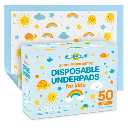 Disposable Baby Changing Pads Waterproof 50 Pack