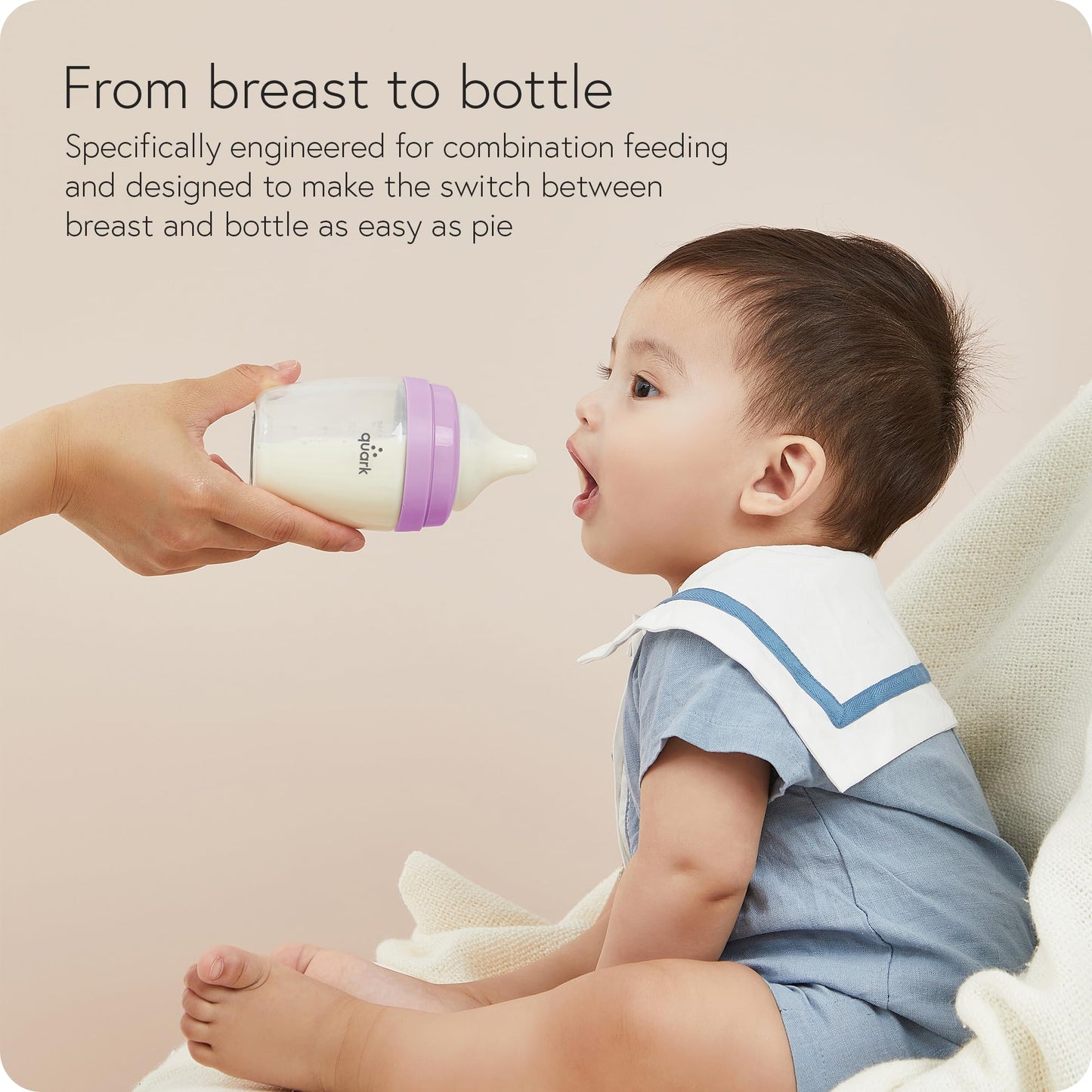 Hybrid Baby Bottle Feeding Bundle Anti Colic Set