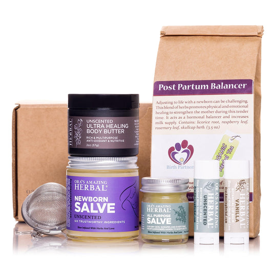 Natural New Mama Care Baby Gift Set